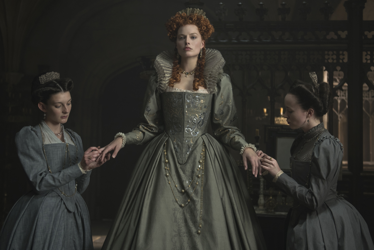 Margot Robbie i "Mary Queen of Scots". En stark upplevelse bland nya filmer.