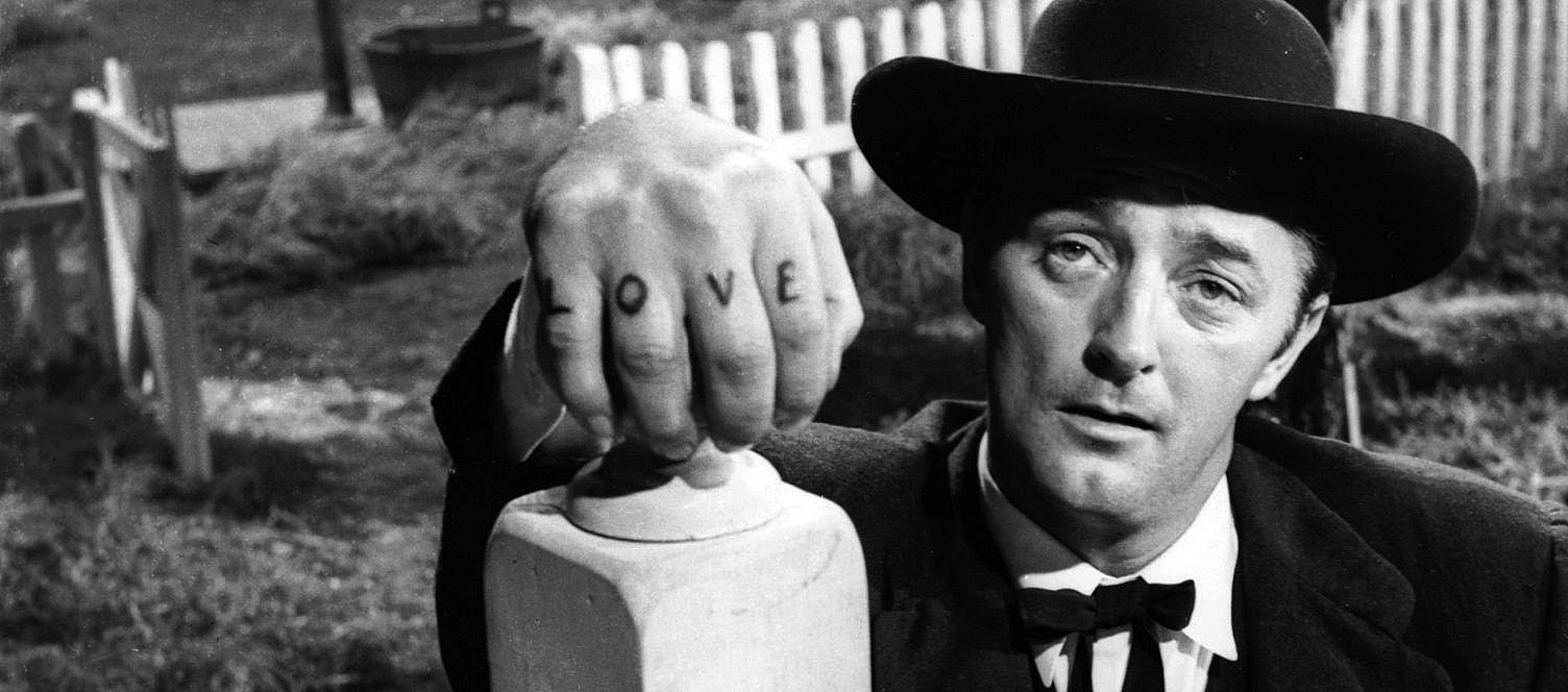 Stillbild ur "The Night of the Hunter".