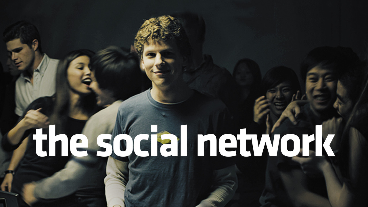 Prisbelönta The Social Network på HBO.