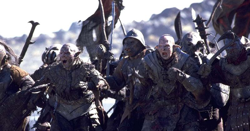 Stillbild ur "Sagan om Ringen".