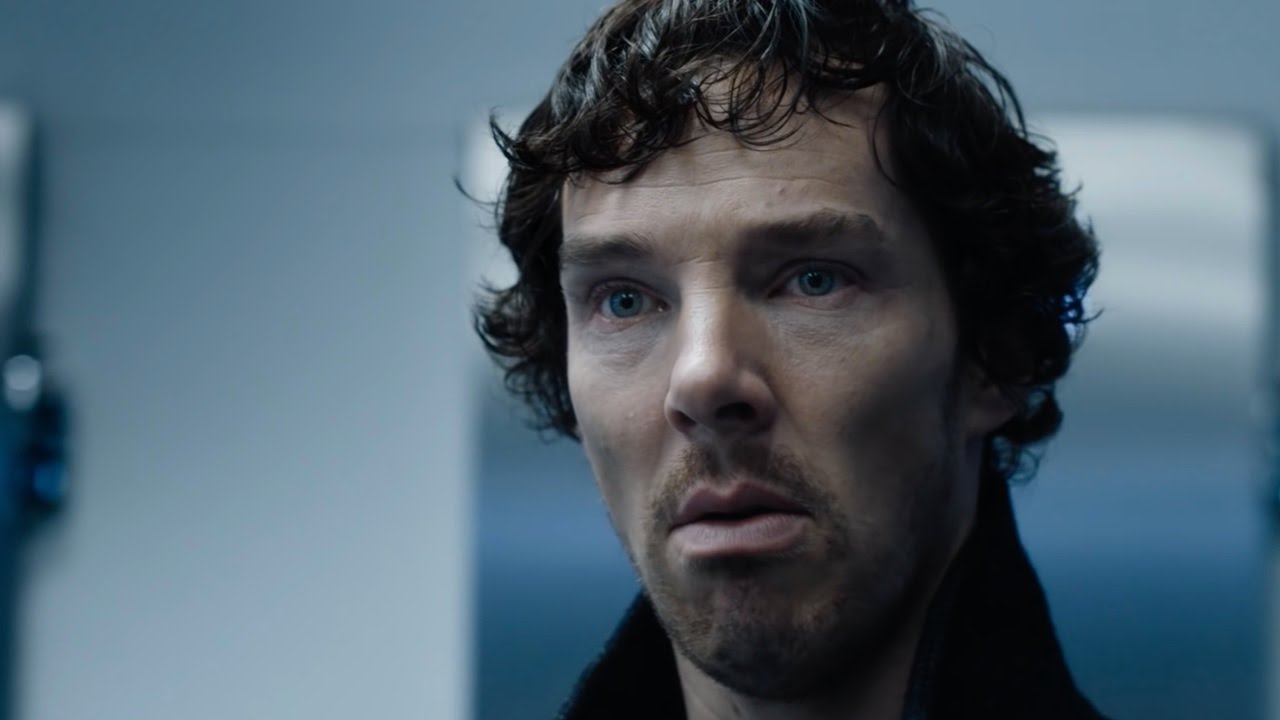 Benedict Cumberbatch som Sherlock Holmes.