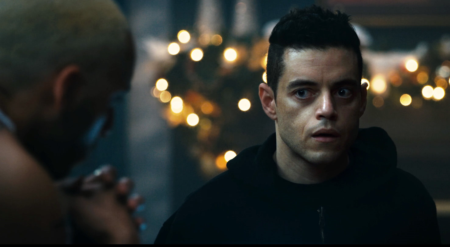 Nyligen Oscarsbelönade Rami Malek i säsong 4 av "Mr. Robot".