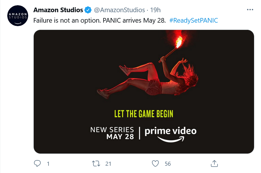 Panic kommer till Amazon Prime Video