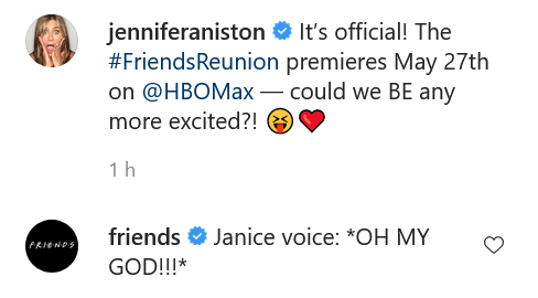 Jennifer Aniston Instagram