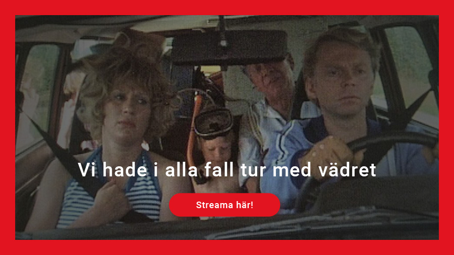 Vi hade i alla fall tur med vädret
