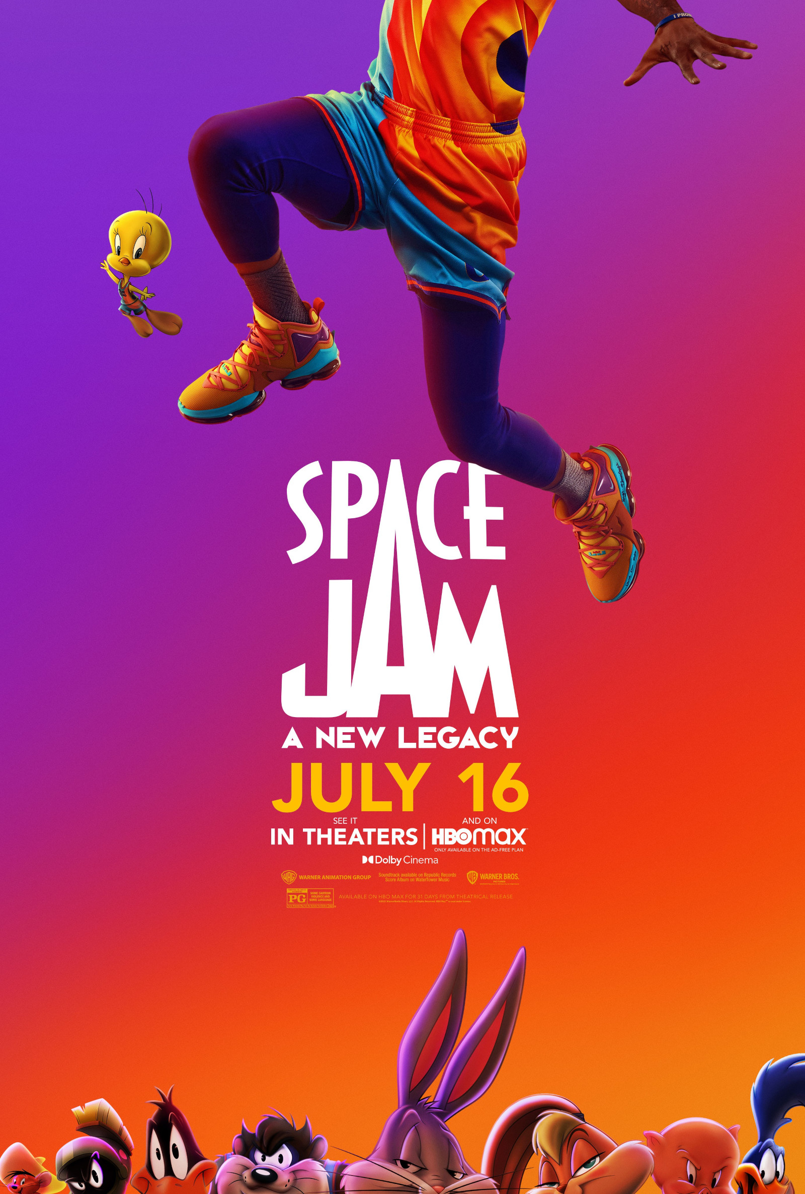 Ny Space Jam: A New Legacy-poster