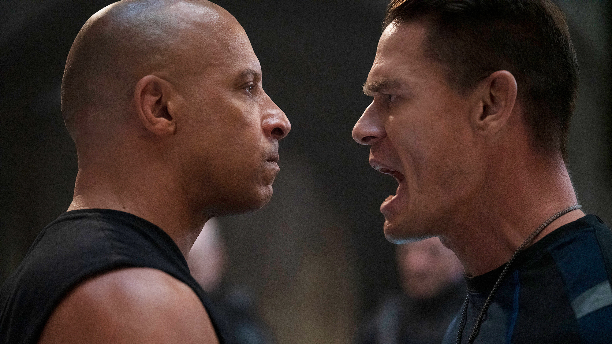 Vin Diesel och John Cena i "F9".