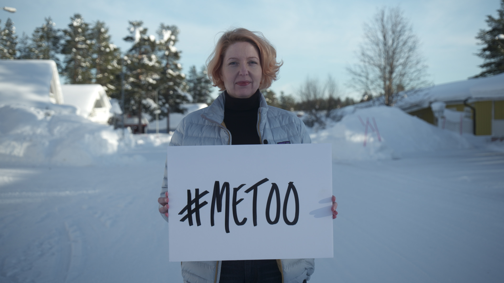 "Me too – hösten som förändrade Sverige". Foto: Bibbi Good/SVT.