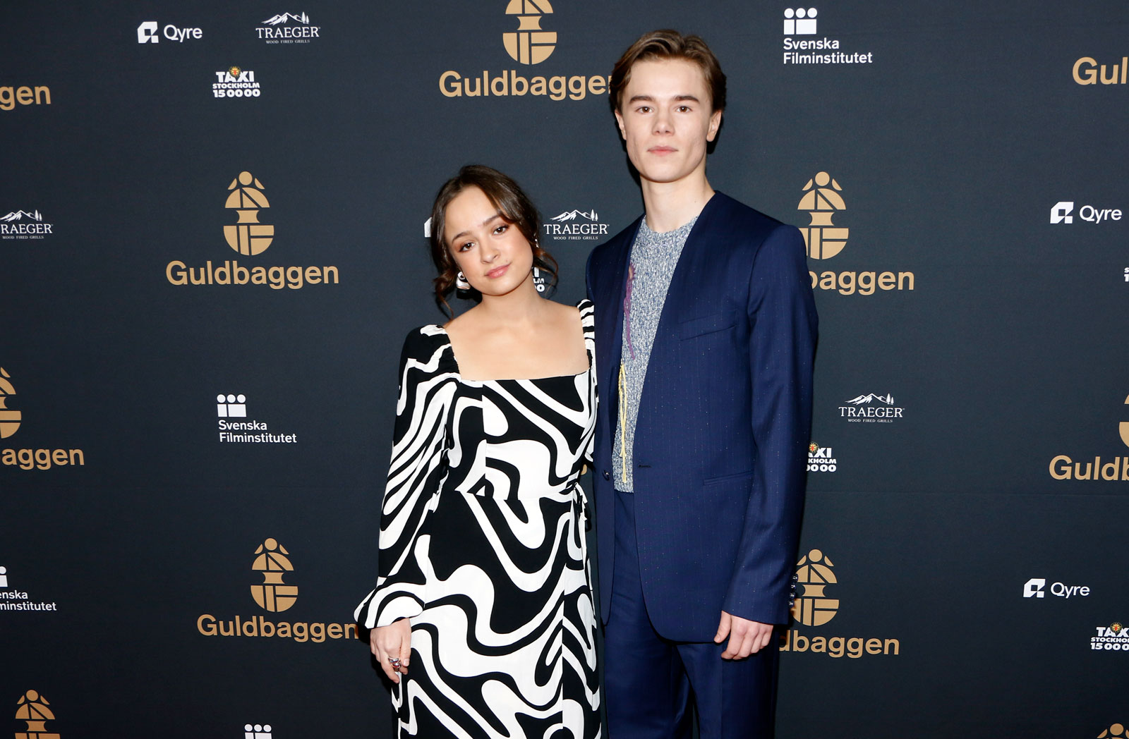 Frida Argento och Edvin Ryding från "Young Royals". Foto: Filmtopp Media.