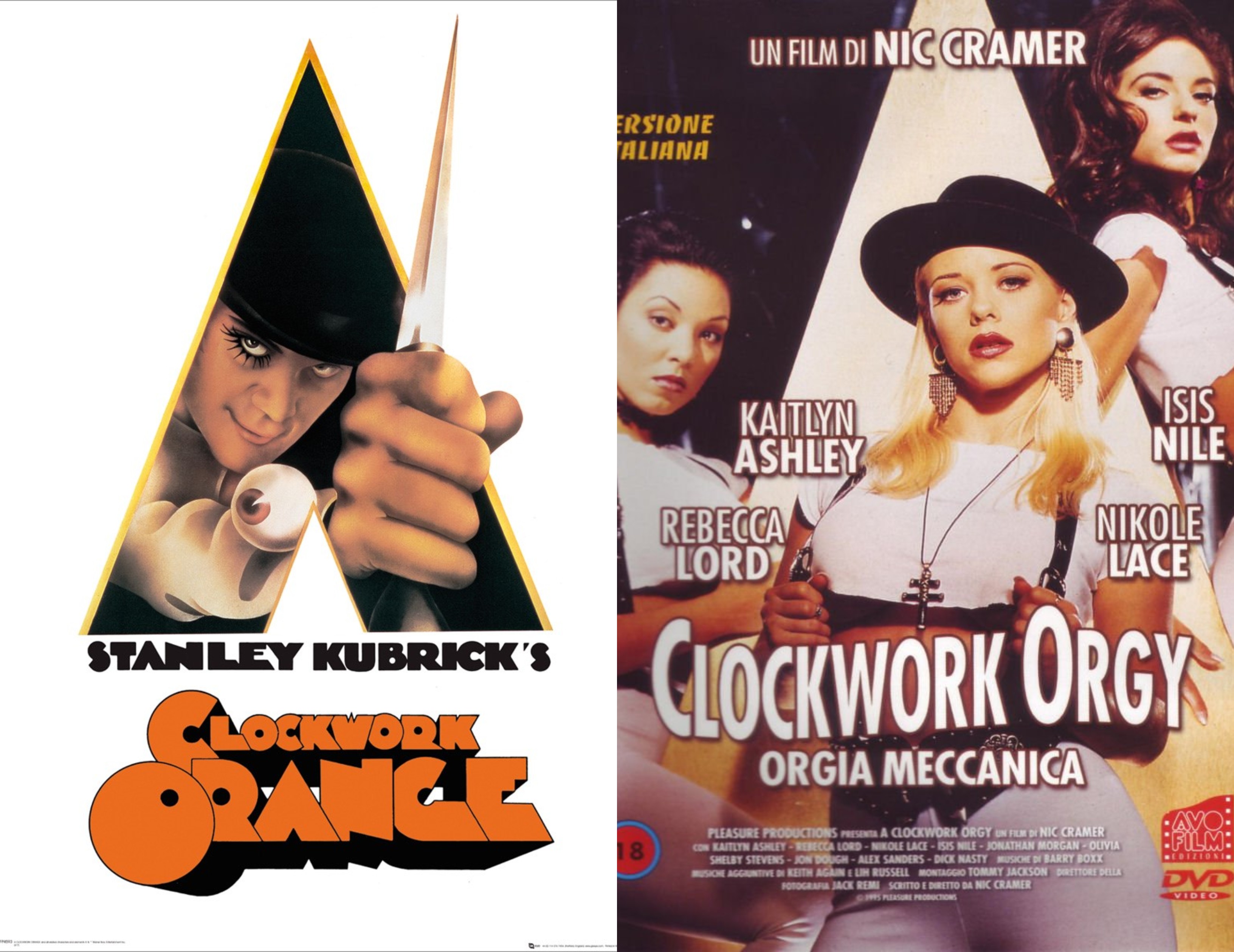 11 berömda filmer som fått porrversioner