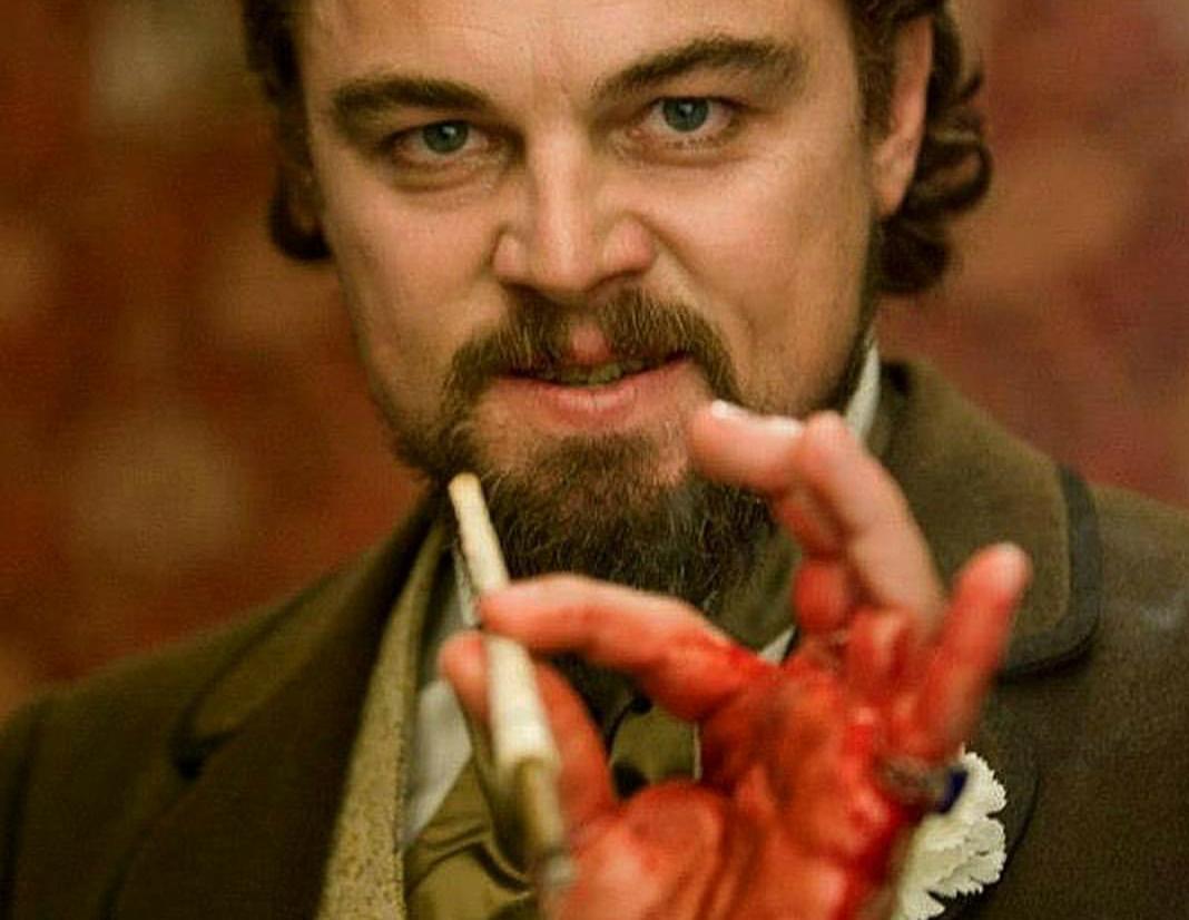 Leonardo DiCaprio i "Django Unchained". Foto: Sony Pictures Releasing.