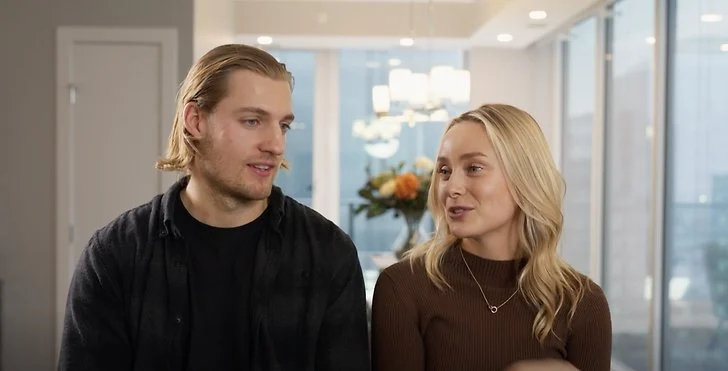 Amanda och William Lagesson i Playmakers Sverige 2022. Foto: TV4.