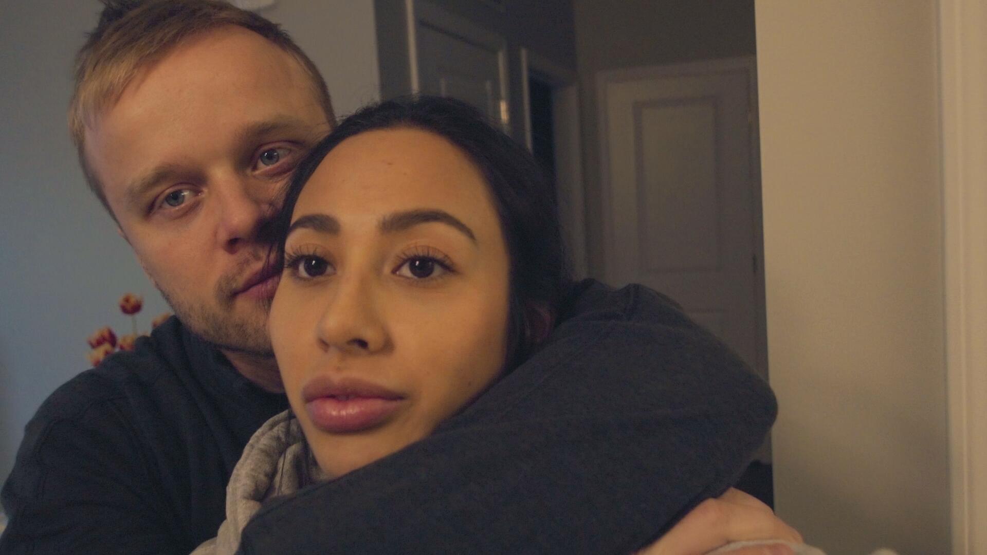 Caroline Björkqvist och Felix Rosenqvist i Playmakers Sverige 2022. Foto: TV4.