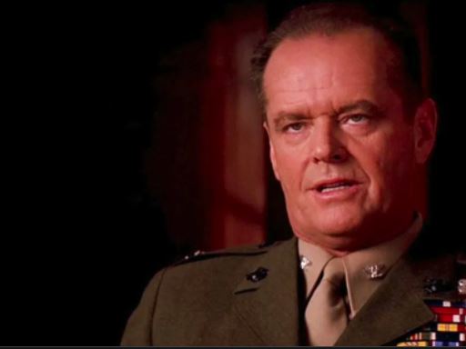 Jack Nicholson i A Few Good Men. Foto: Colombia Pictures
