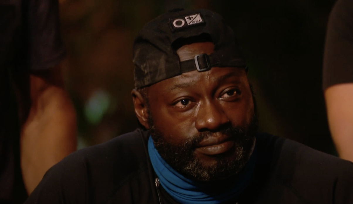 Hayes Jimede under örådet i "Robinson 2022".