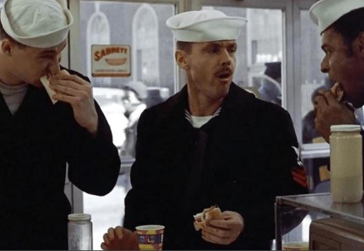 Jack Nicholson i The Last Detail. Foto: Colombia Pictures