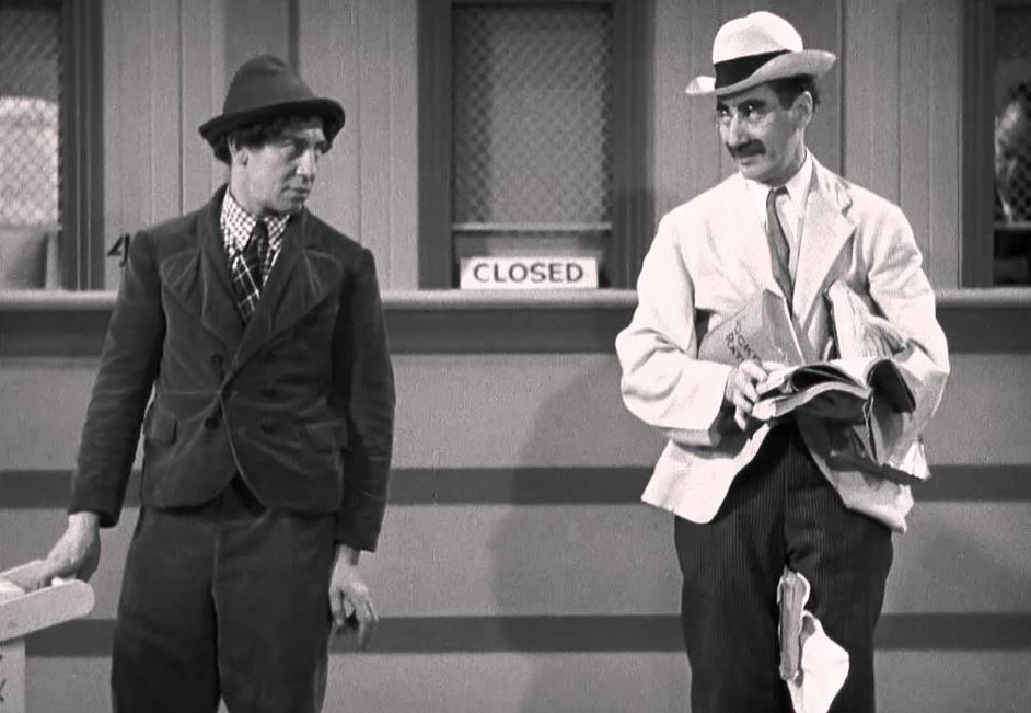 Chico och Groucho Marx i A Day at the Races. Foto: MGM