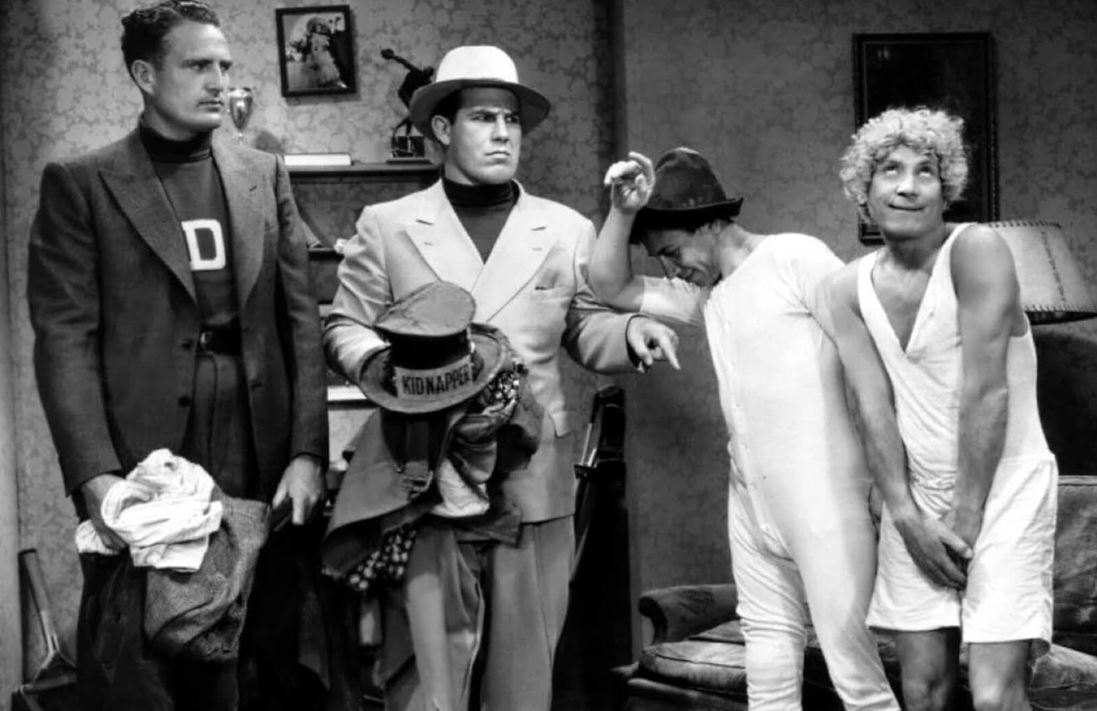 Chico och Harpo Marx i Horse Feathers. Foto: Paramount Pictures