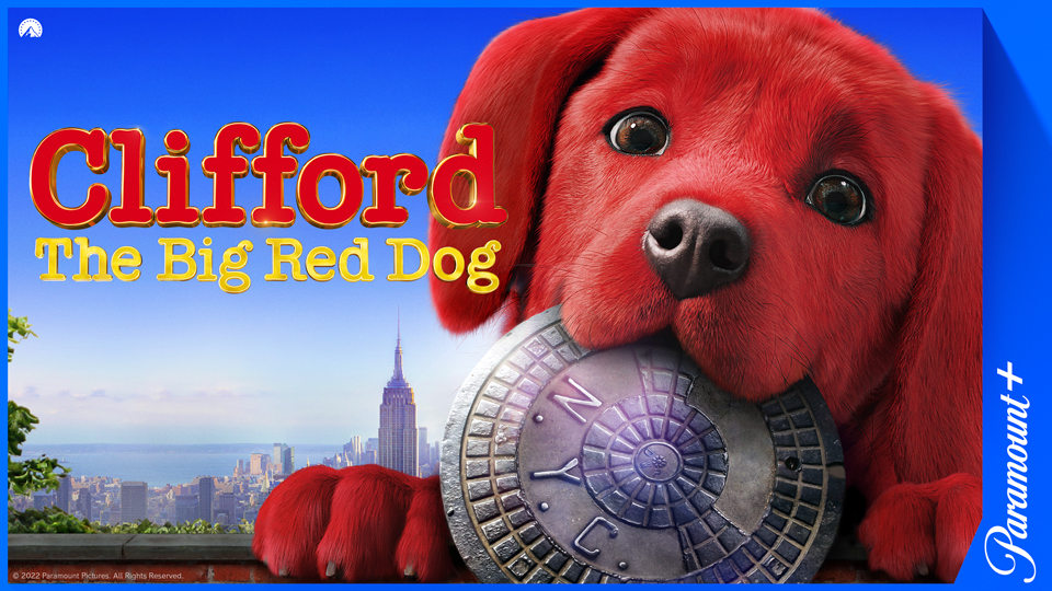 Clifford den stora röda hundern på Paramount+ i juli