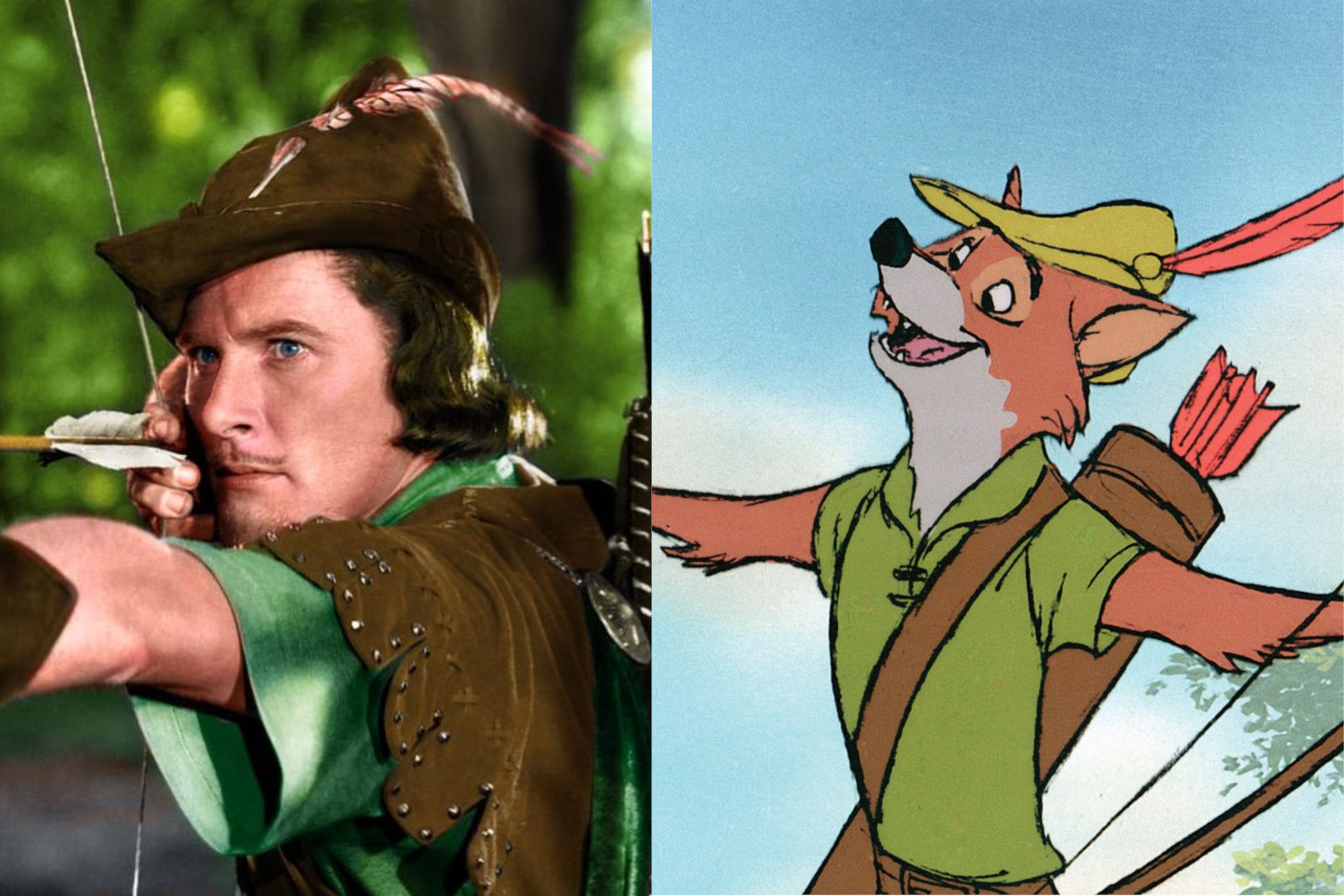 Robin Hood x 2 – klassiska filmhattar
