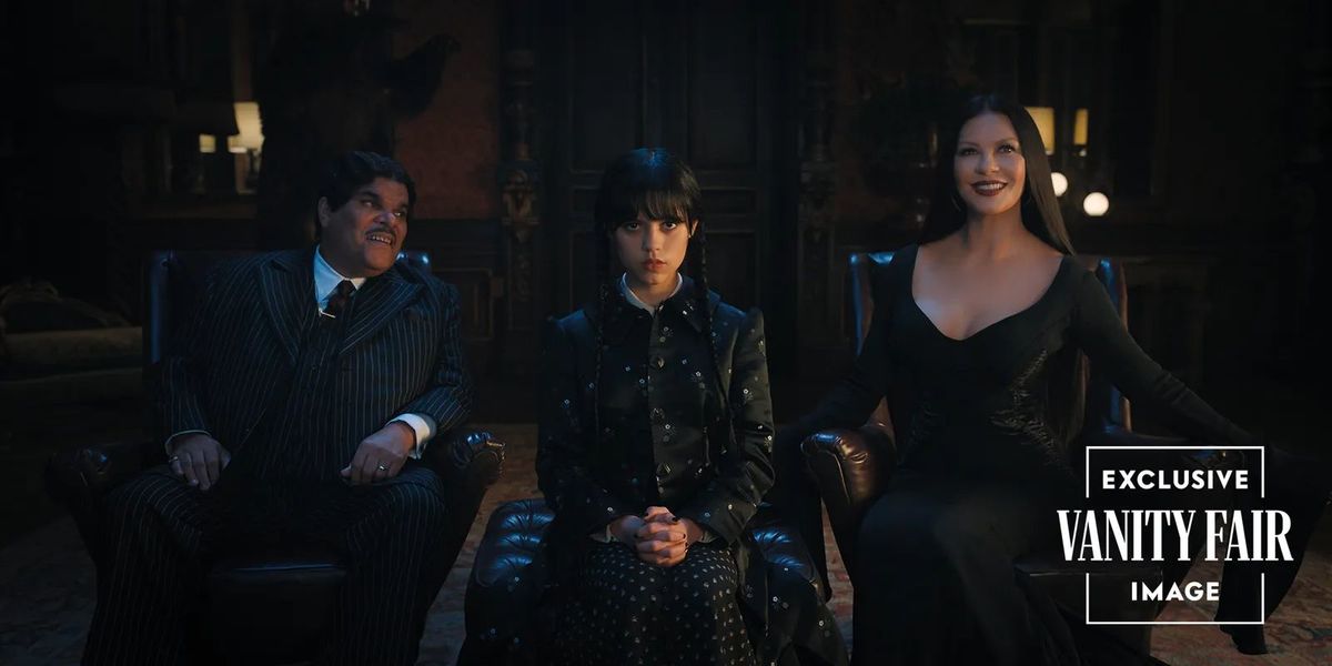 Nya bilder på Tim Burtons Familjen Addams-serie för Netflix