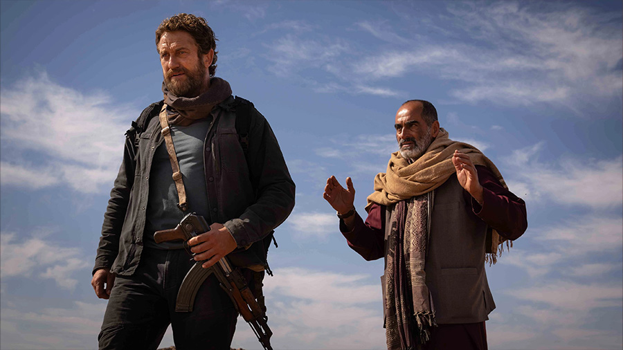 Gerard Butler måste fly Afghanistan i nya actionfilmen Kandahar