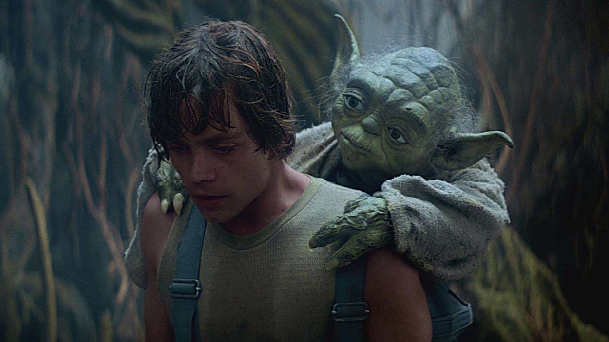 Yoda och Luke