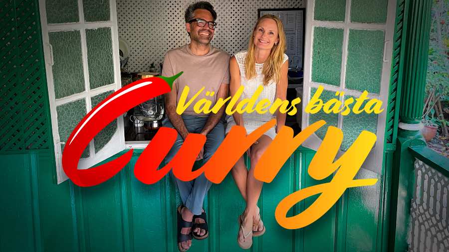 David Batra och Malin Mendel i Världens bästa curry på SVT