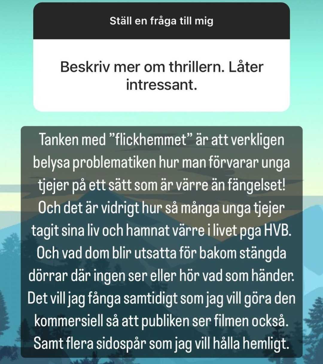 Thrillern Flickhemmet är Joakim Lundells nästa långfilm