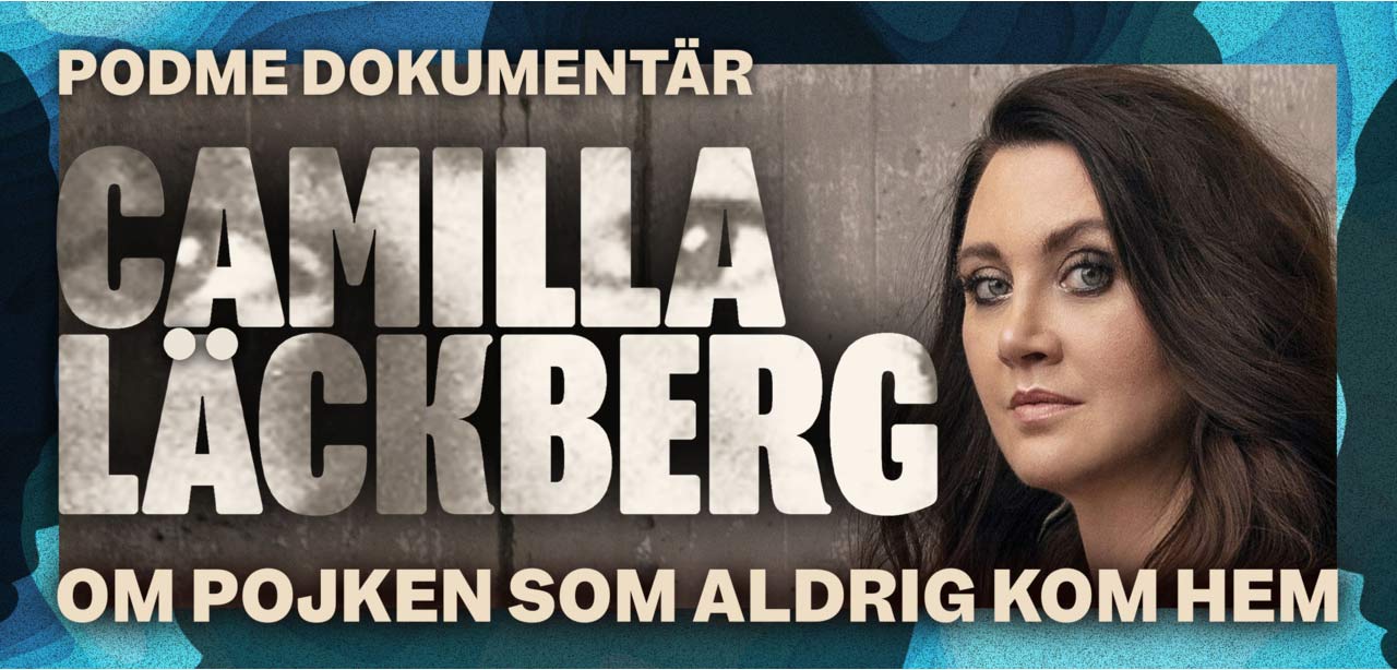 Camilla Läckberg debuterar med podcast – om fallet Johan Asplund