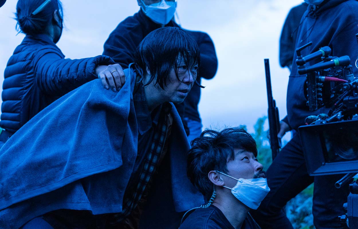 Stillbild från inspelningen av Mask Girl