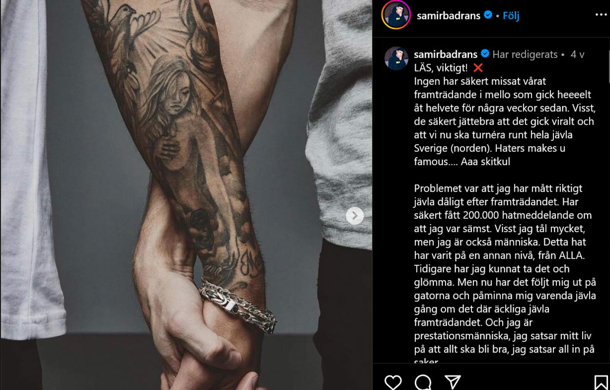 Efter stora fiaskot i Mello – Samir och Viktor släpper podden ”Sök hjälp”