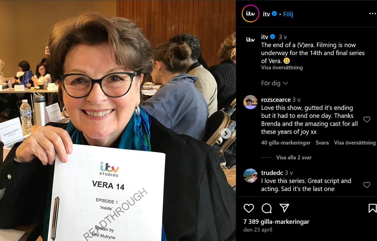 Ett fall för Vera-fansen vädjar desperat efter ryktet: ”Ni får inte!”