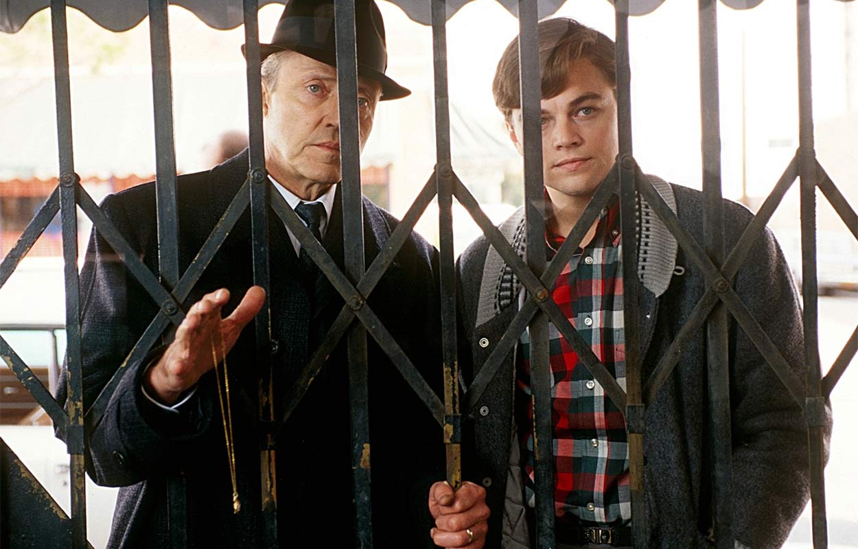 Christopher Walken och Leonardo DiCaprio i "Catch Me if You Can".
