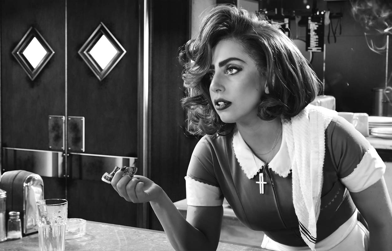 Lady Gaga i "Sin City: A Dame to Kill For".