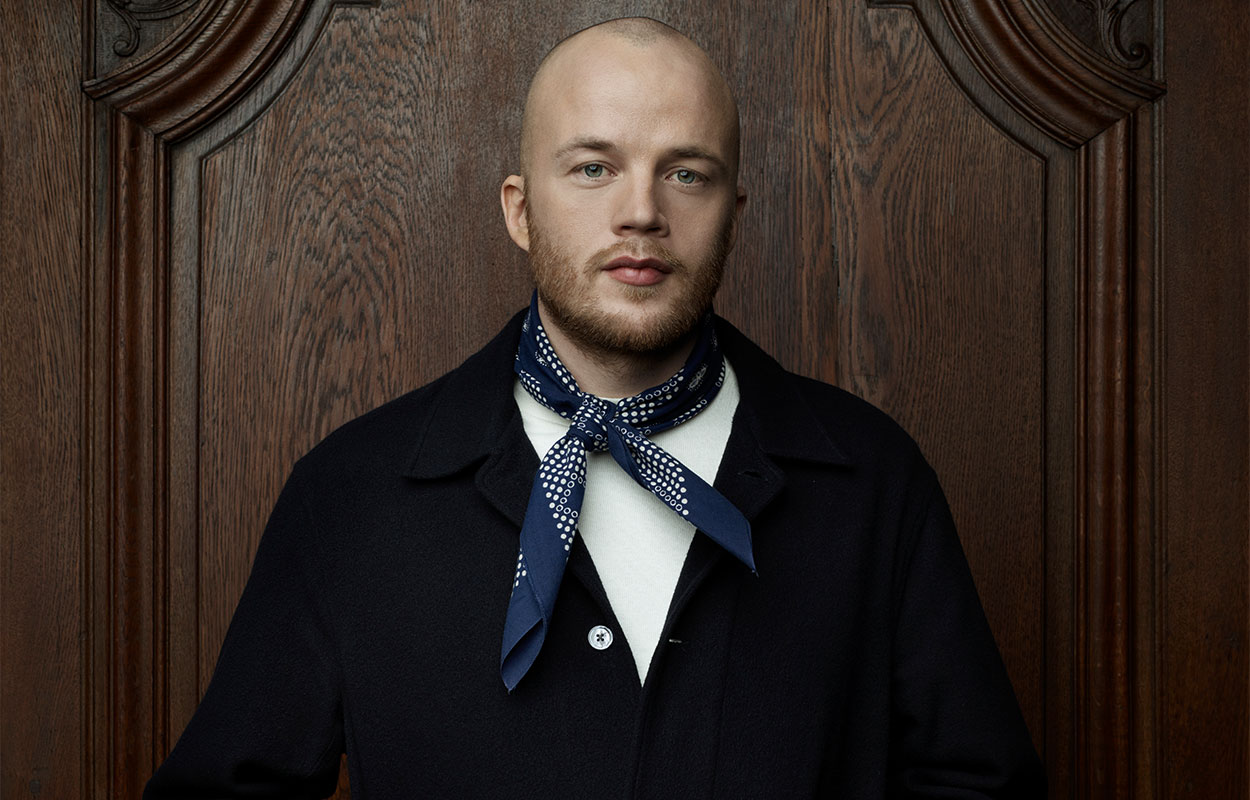 Albin Grenholm. Pressbild för "Fartblinda".