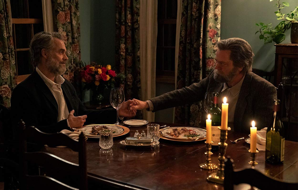 Murray Bartlett och Nick Offerman i "The Last of Us".