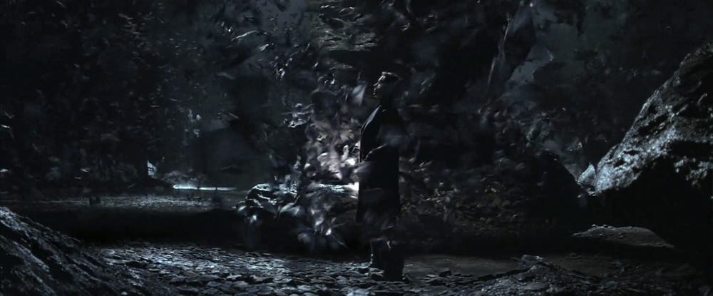 Batman Begins Cave