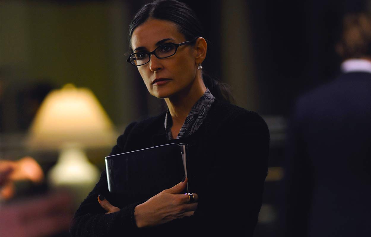 Demi Moore i "Margin Call". 