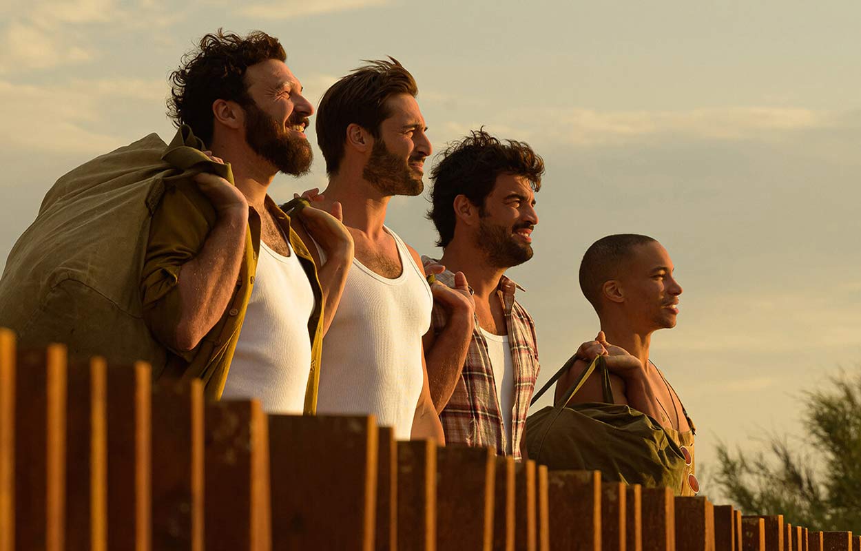 Fyra unga m&auml;n s&auml;ljer sina kroppar i ny guilty pleasure-serie p&aring; TV4 Play