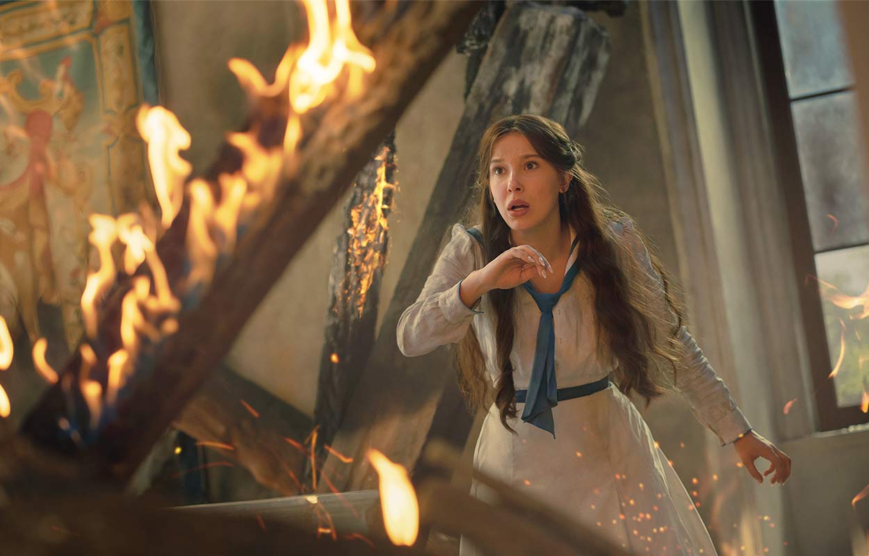 Millie Bobby Brown i &rdquo;Enola Holmes 3&rdquo;. 