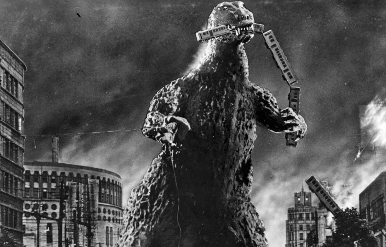 Godzilla &ndash; monstret fr&aring;n havet (1954).