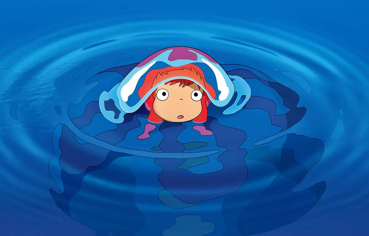 Ponyo p&aring; klippan vid havet (2008)