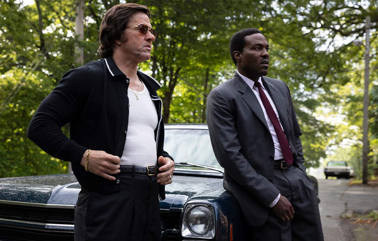 Mark Wahlberg och Yahya Abdul-Mateen II i &rdquo;By Any Means&rdquo;.