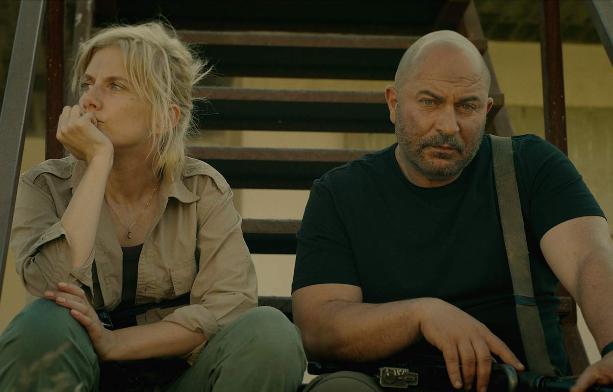 M&eacute;lanie Laurent och Lior Raz i &rdquo;Fauda&rdquo; s&auml;song 5.